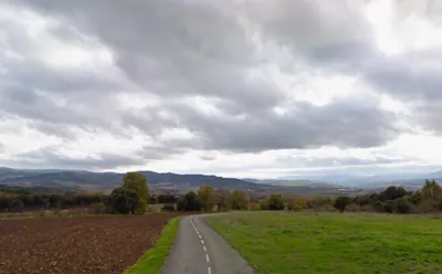Vista panorámica de Bellojín y el Valle de Valdegovía