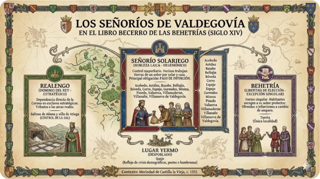 Señorios de Valdegovía / Gaubea - Becerro Behetrías 1352